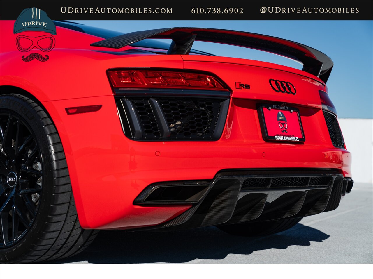 2017 Audi R8 5.2 quattro V10 Plus  Diamond Stitched Lthr Pkg B&O Sound 20in Whl Pkg Dynamic Steer Contrast Stitch - Photo 27 - West Chester, PA 19382