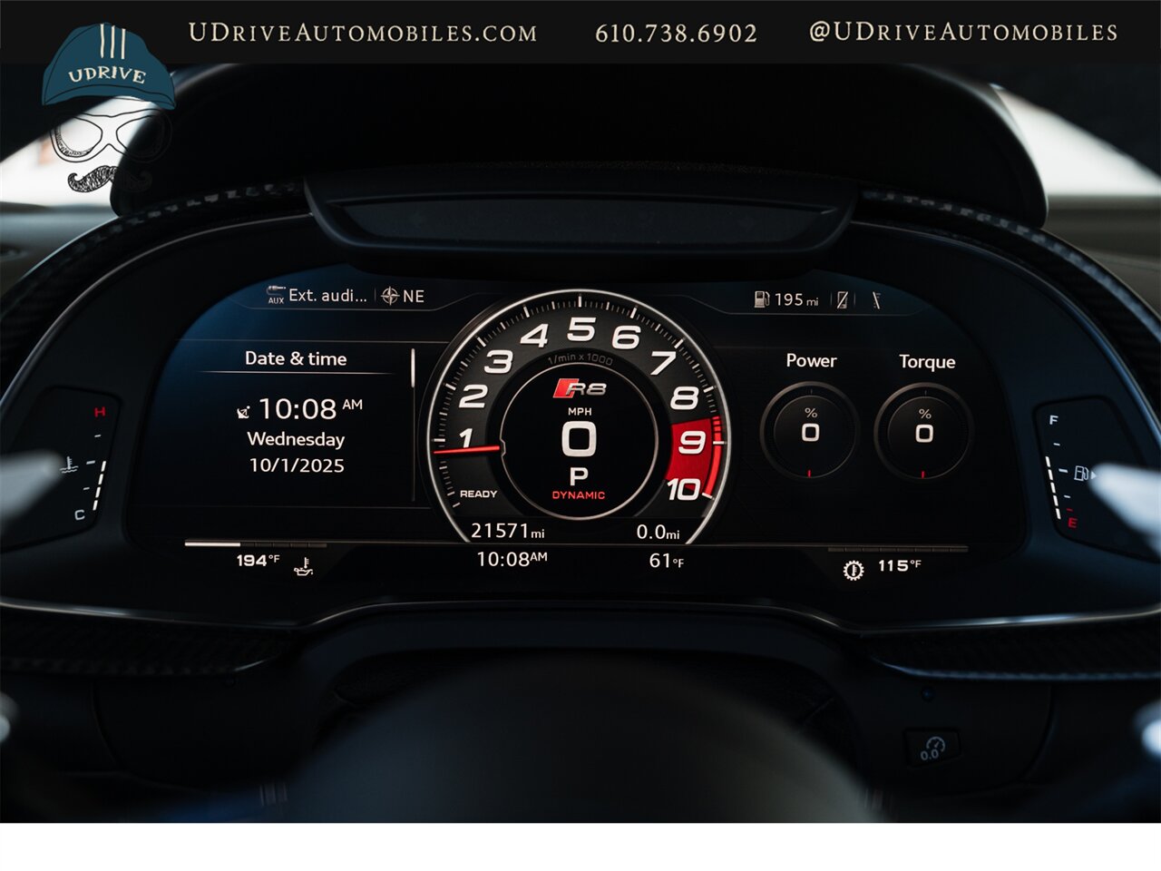 2017 Audi R8 5.2 quattro V10 Plus  Diamond Stitched Lthr Pkg B&O Sound 20in Whl Pkg Dynamic Steer Contrast Stitch - Photo 44 - West Chester, PA 19382