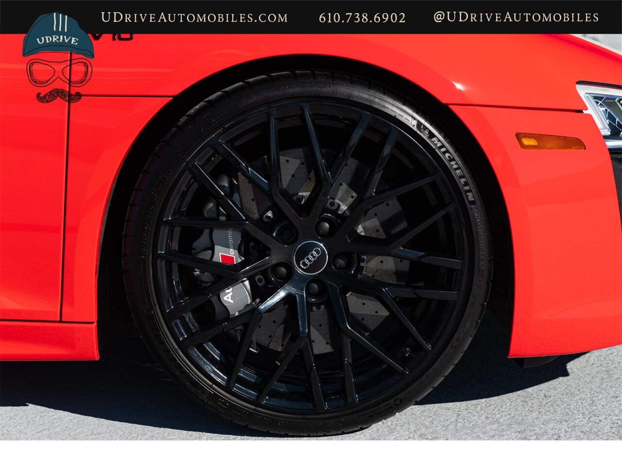 2017 Audi R8 5.2 quattro V10 Plus  Diamond Stitched Lthr Pkg B&O Sound 20in Whl Pkg Dynamic Steer Contrast Stitch - Photo 66 - West Chester, PA 19382