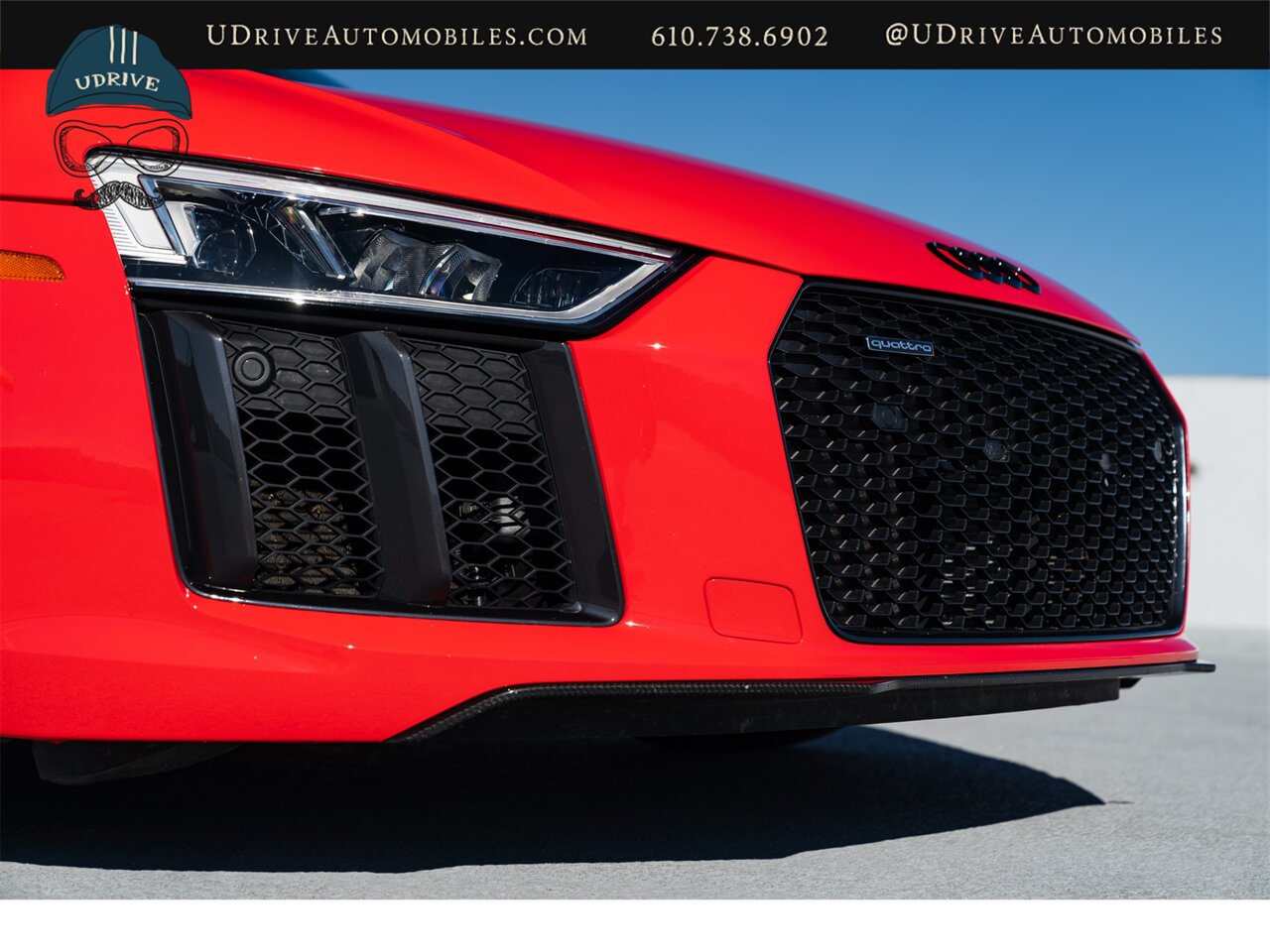 2017 Audi R8 5.2 quattro V10 Plus  Diamond Stitched Lthr Pkg B&O Sound 20in Whl Pkg Dynamic Steer Contrast Stitch - Photo 16 - West Chester, PA 19382