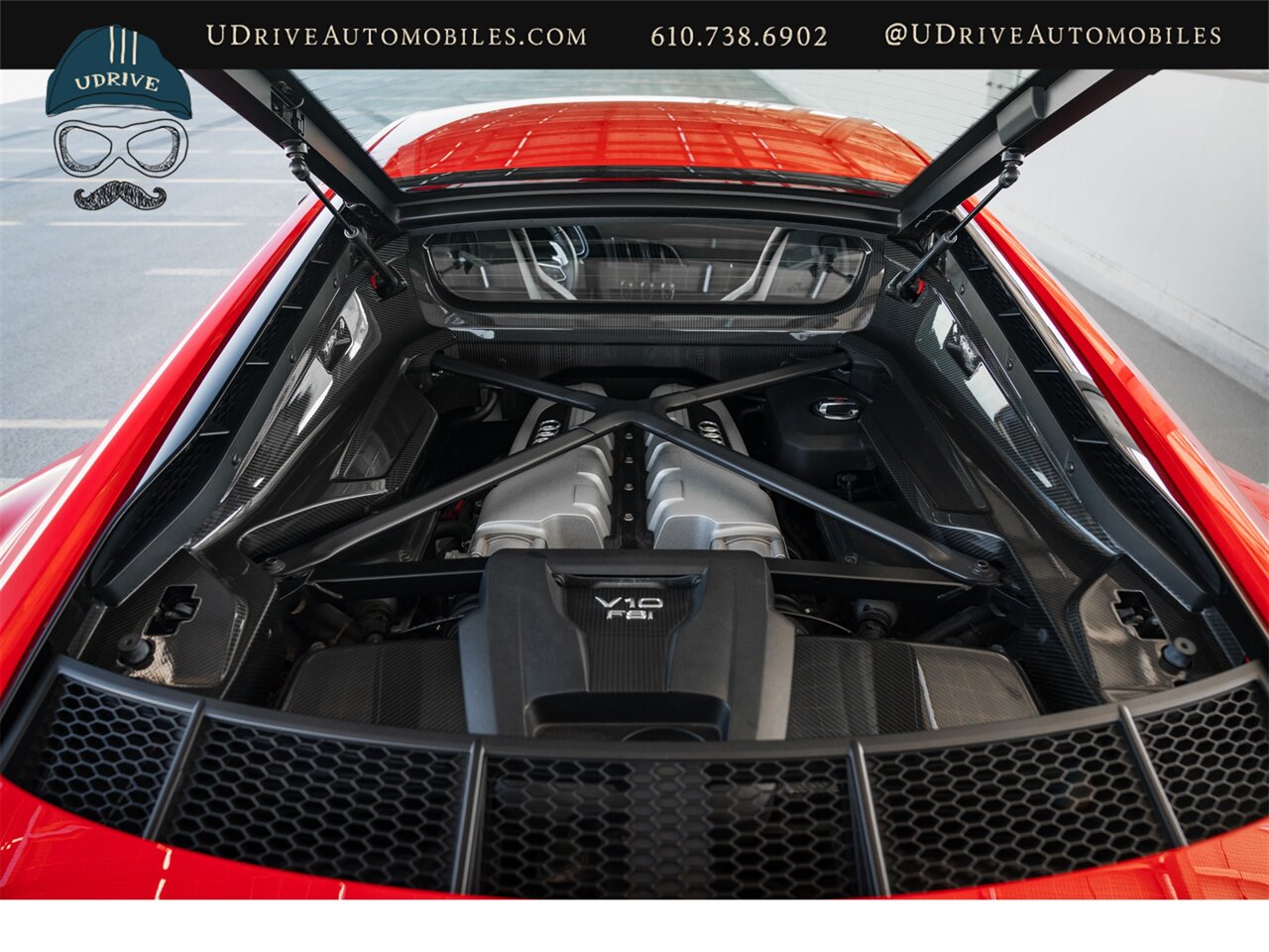 2017 Audi R8 5.2 quattro V10 Plus  Diamond Stitched Lthr Pkg B&O Sound 20in Whl Pkg Dynamic Steer Contrast Stitch - Photo 60 - West Chester, PA 19382