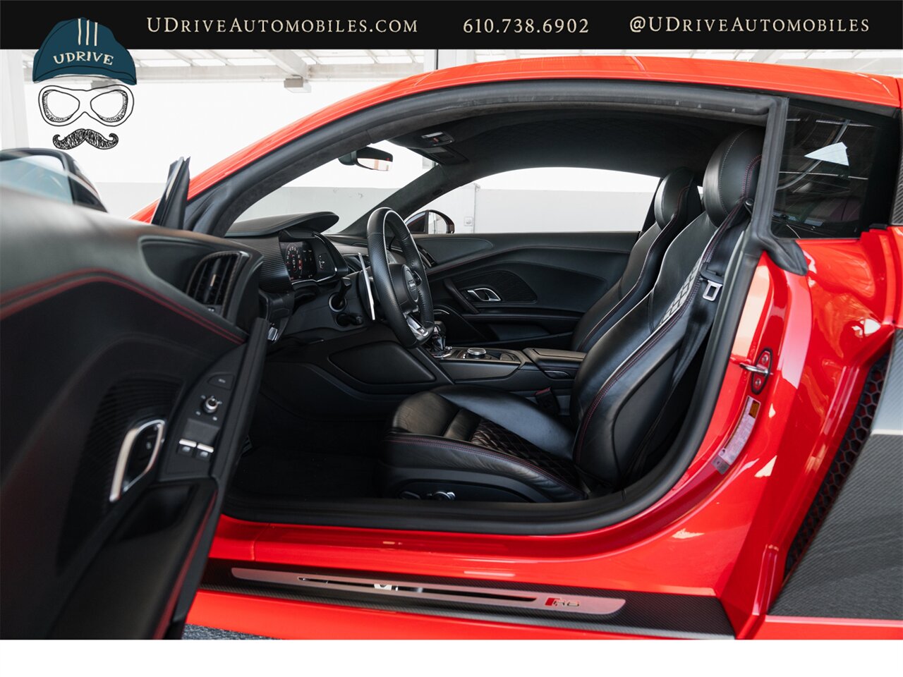 2017 Audi R8 5.2 quattro V10 Plus  Diamond Stitched Lthr Pkg B&O Sound 20in Whl Pkg Dynamic Steer Contrast Stitch - Photo 38 - West Chester, PA 19382