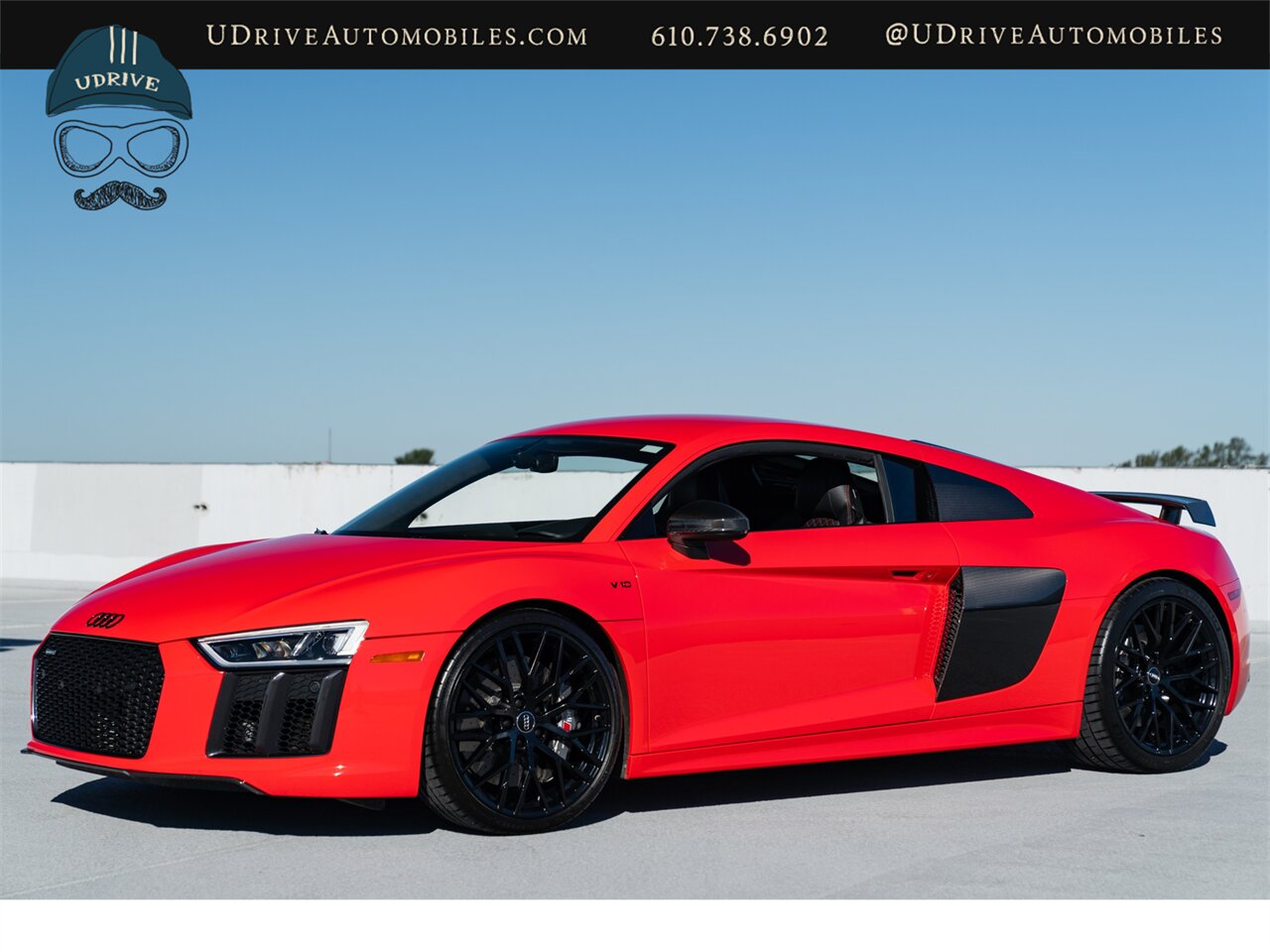 2017 Audi R8 5.2 quattro V10 Plus  Diamond Stitched Lthr Pkg B&O Sound 20in Whl Pkg Dynamic Steer Contrast Stitch - Photo 12 - West Chester, PA 19382