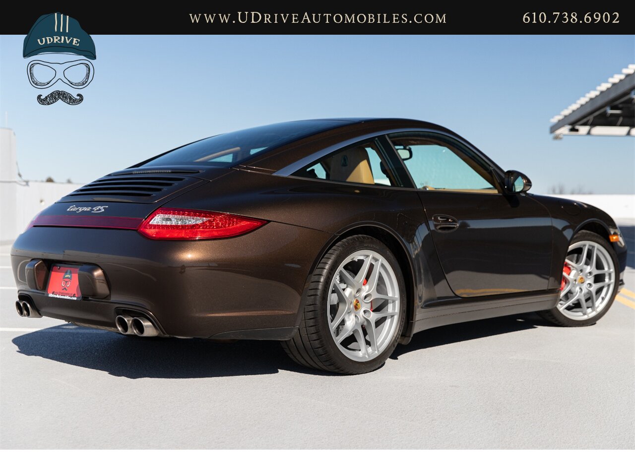 2009 Porsche 911 Targa 4S 6 Speed Manual 997.2 Macadamia  Sport Chrono Pkg Vented Seats Bose Audio - Photo 4 - West Chester, PA 19382