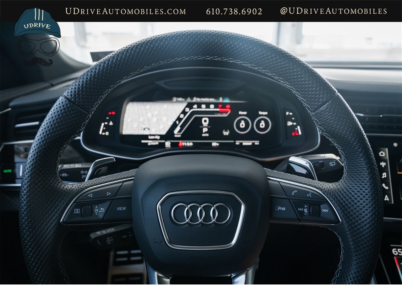 2023 Audi RS Q8 4.0T quattro  Nardo Gray Black Optic Package Warranty 4k Miles - Photo 22 - West Chester, PA 19382