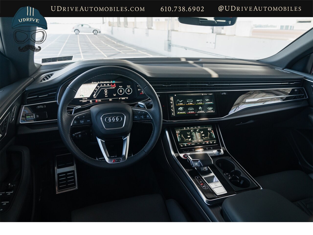 2023 Audi RS Q8 4.0T quattro  Nardo Gray Black Optic Package Warranty 4k Miles - Photo 21 - West Chester, PA 19382