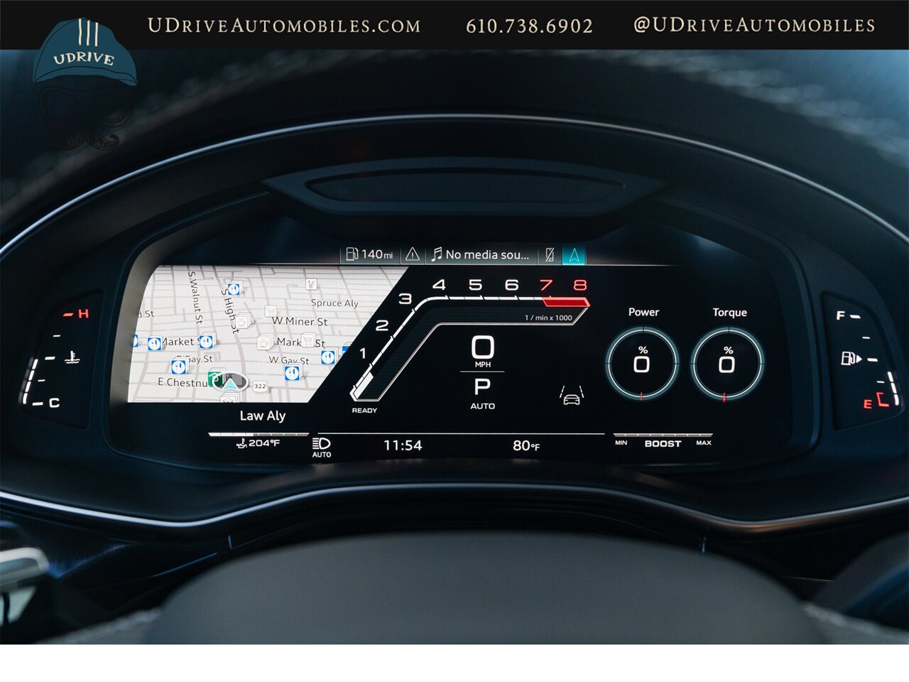 2023 Audi RS Q8 4.0T quattro  Nardo Gray Black Optic Package Warranty 4k Miles - Photo 23 - West Chester, PA 19382