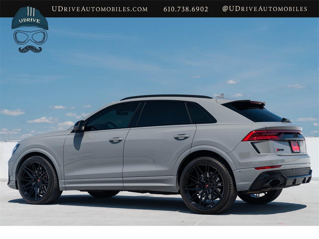 2023 Audi RS Q8 4.0T quattro  Nardo Gray Black Optic Package Warranty 4k Miles - Photo 17 - West Chester, PA 19382