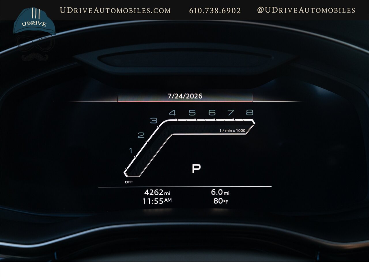 2023 Audi RS Q8 4.0T quattro  Nardo Gray Black Optic Package Warranty 4k Miles - Photo 24 - West Chester, PA 19382