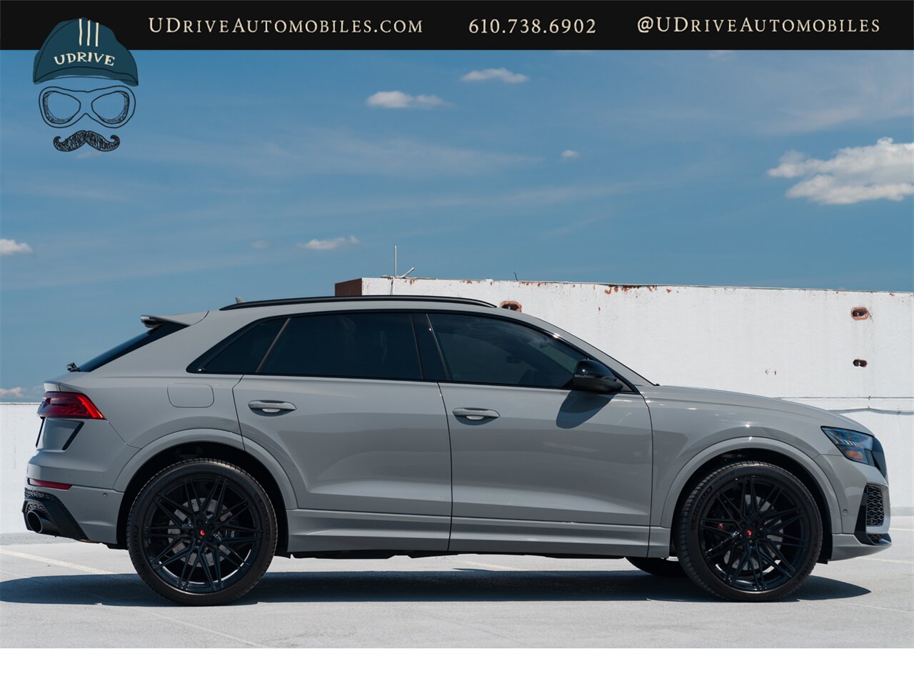 2023 Audi RS Q8 4.0T quattro  Nardo Gray Black Optic Package Warranty 4k Miles - Photo 14 - West Chester, PA 19382