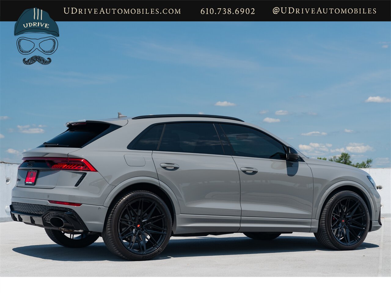 2023 Audi RS Q8 4.0T quattro  Nardo Gray Black Optic Package Warranty 4k Miles - Photo 15 - West Chester, PA 19382