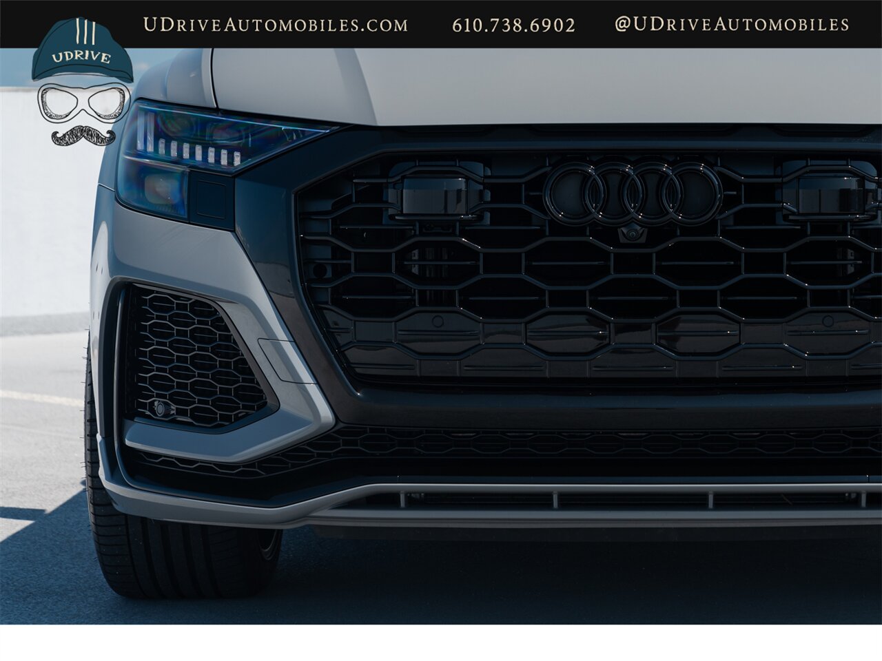 2023 Audi RS Q8 4.0T quattro  Nardo Gray Black Optic Package Warranty 4k Miles - Photo 12 - West Chester, PA 19382