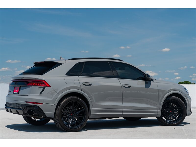 2023 Audi RS Q8 4.0T quattro  Nardo Gray Black Optic Package Warranty 4k Miles