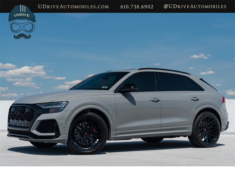 2023 Audi RS Q8 4.0T quattro  Nardo Gray Black Optic Package Warranty 4k Miles