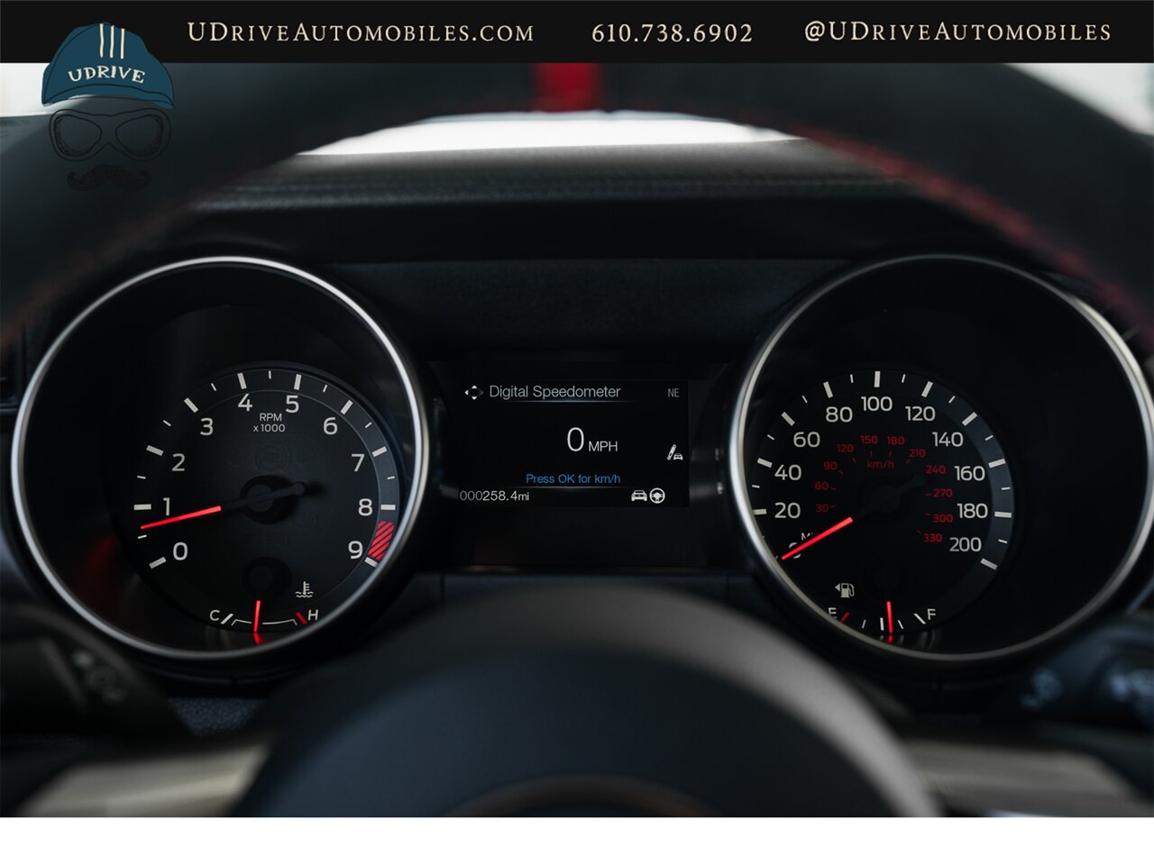 2016 Ford Mustang Shelby GT350R  1 Owner 200 Miles Blue Stripe with Red Accent Electronics Pkg - Photo 37 - West Chester, PA 19382