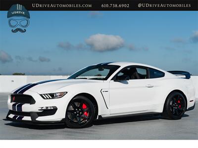 2016 Ford Mustang Shelby GT350R  1 Owner 200 Miles Blue Stripe with Red Accent Electronics Pkg Coupe
