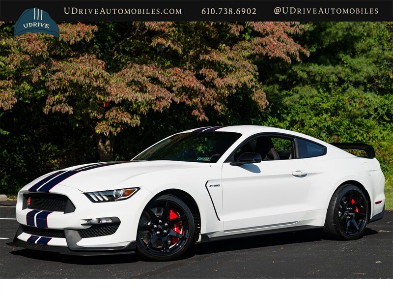 2016 Ford Mustang Shelby GT350R  1 Owner 200 Miles Blue Stripe with Red Accent Electronics Pkg