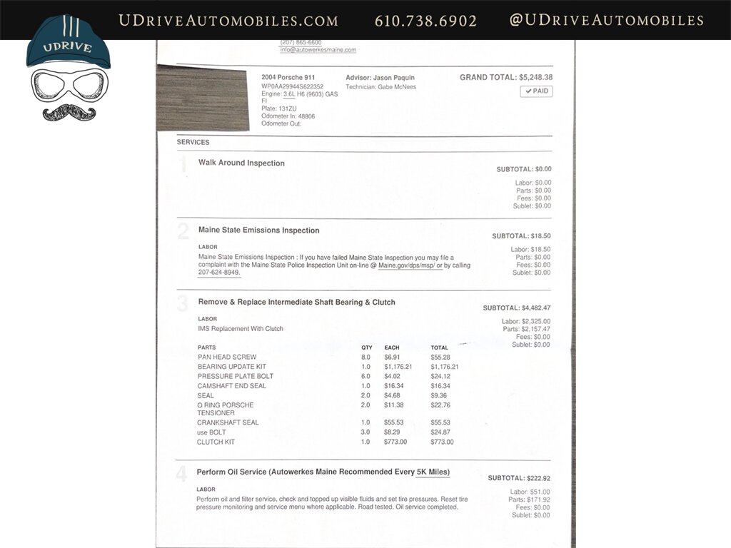 2004 Porsche 911 Carrera 4S GT3 Wheels Sport Exhaust Sport Shifter IMS Upgrade - Photo 54 - West Chester, PA 19382