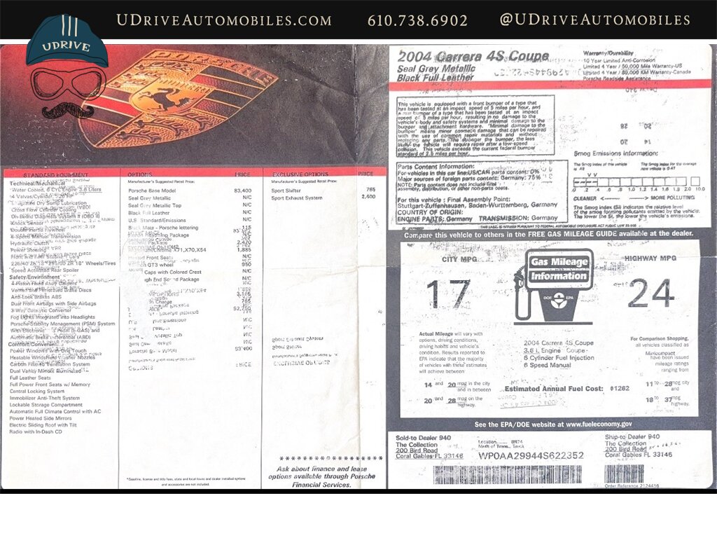 2004 Porsche 911 Carrera 4S GT3 Wheels Sport Exhaust Sport Shifter IMS Upgrade - Photo 56 - West Chester, PA 19382