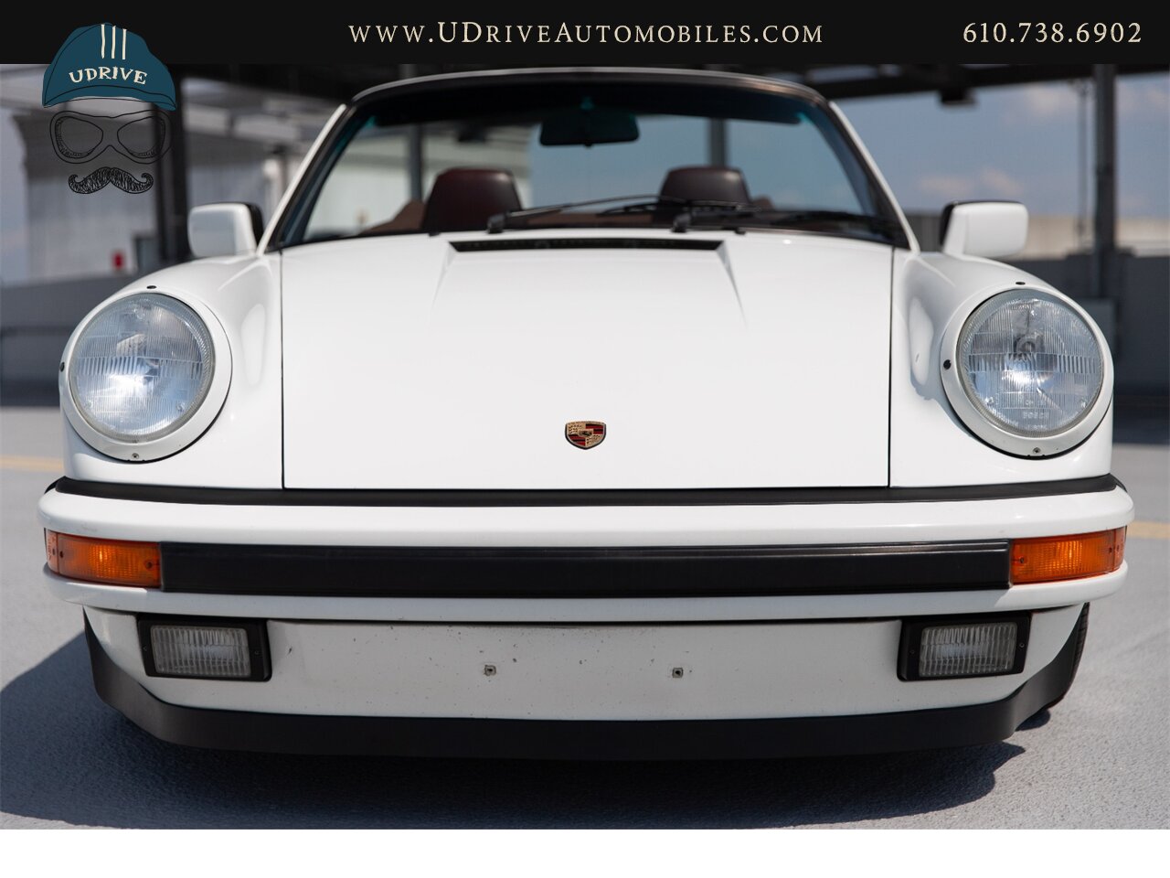 1987 Porsche 911 Carrera Cabriolet G50 5 Speed Sport Seats  Locking Differential Front Rear Spoilers Sport Shocks White Fuchs - Photo 13 - West Chester, PA 19382