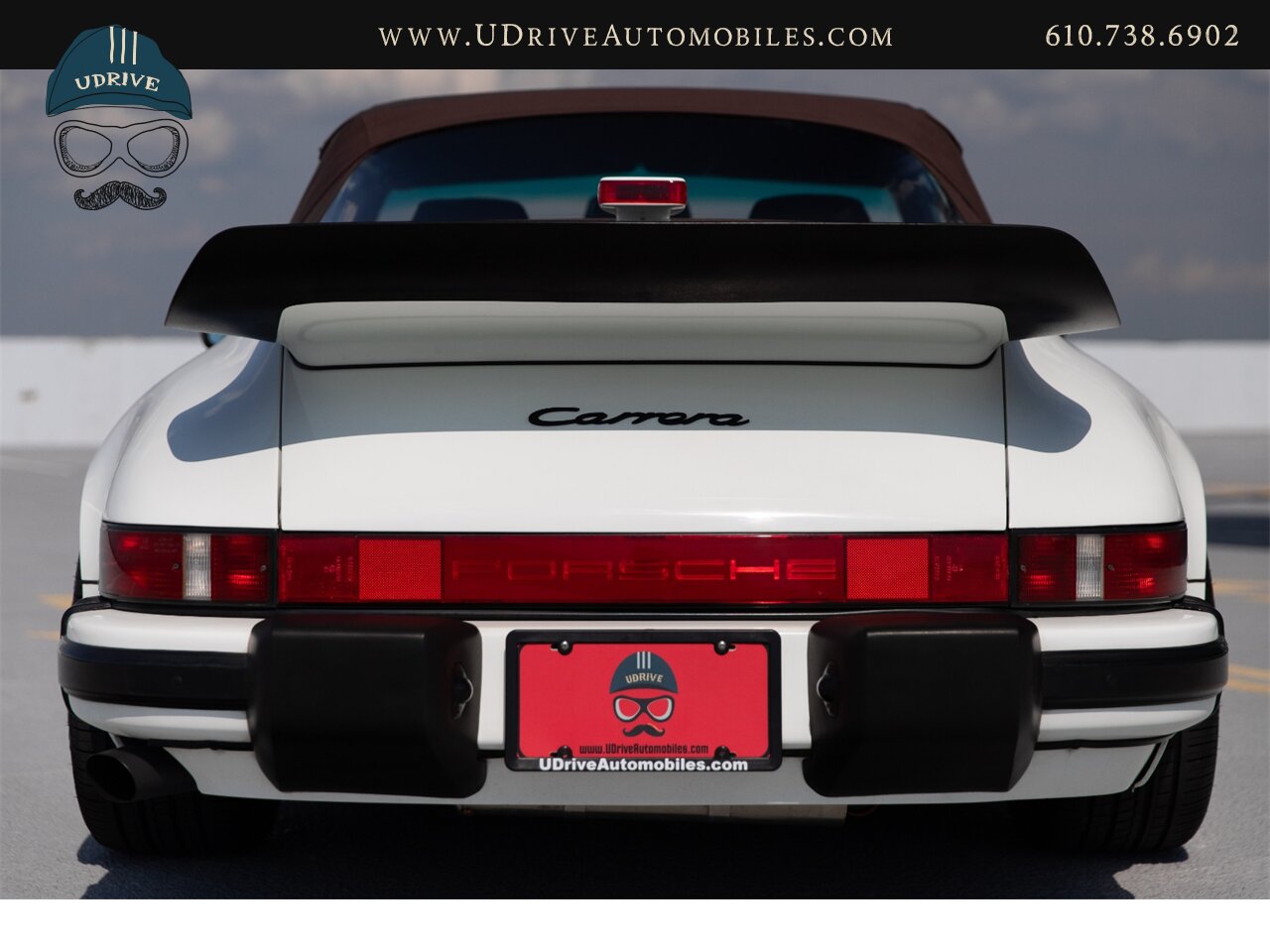 1987 Porsche 911 Carrera Cabriolet G50 5 Speed Sport Seats  Locking Differential Front Rear Spoilers Sport Shocks White Fuchs - Photo 19 - West Chester, PA 19382