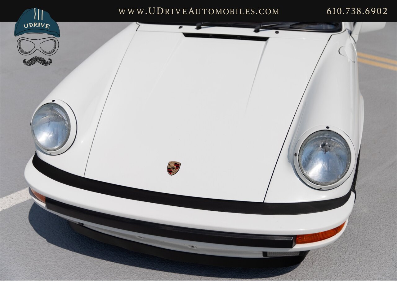 1987 Porsche 911 Carrera Cabriolet G50 5 Speed Sport Seats  Locking Differential Front Rear Spoilers Sport Shocks White Fuchs - Photo 12 - West Chester, PA 19382