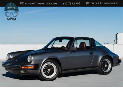 1986 Porsche 911 Carrera  Targa 1 Owner Detailed Service History Rare Colorway Coupe