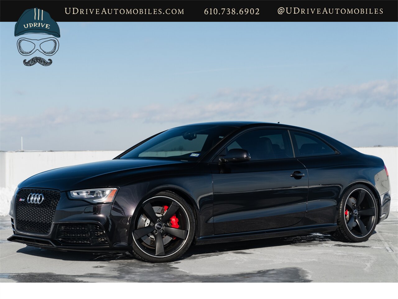2015 Audi RS 5 4.2 quattro  Black Optics Package Rare Panther Black Crystal Effect - Photo 1 - West Chester, PA 19382