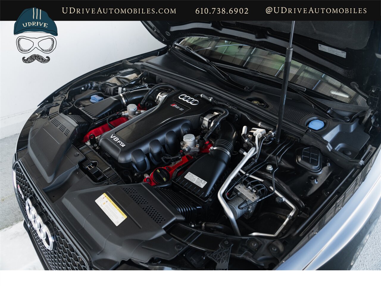 2015 Audi RS 5 4.2 quattro  Black Optics Package Rare Panther Black Crystal Effect - Photo 49 - West Chester, PA 19382