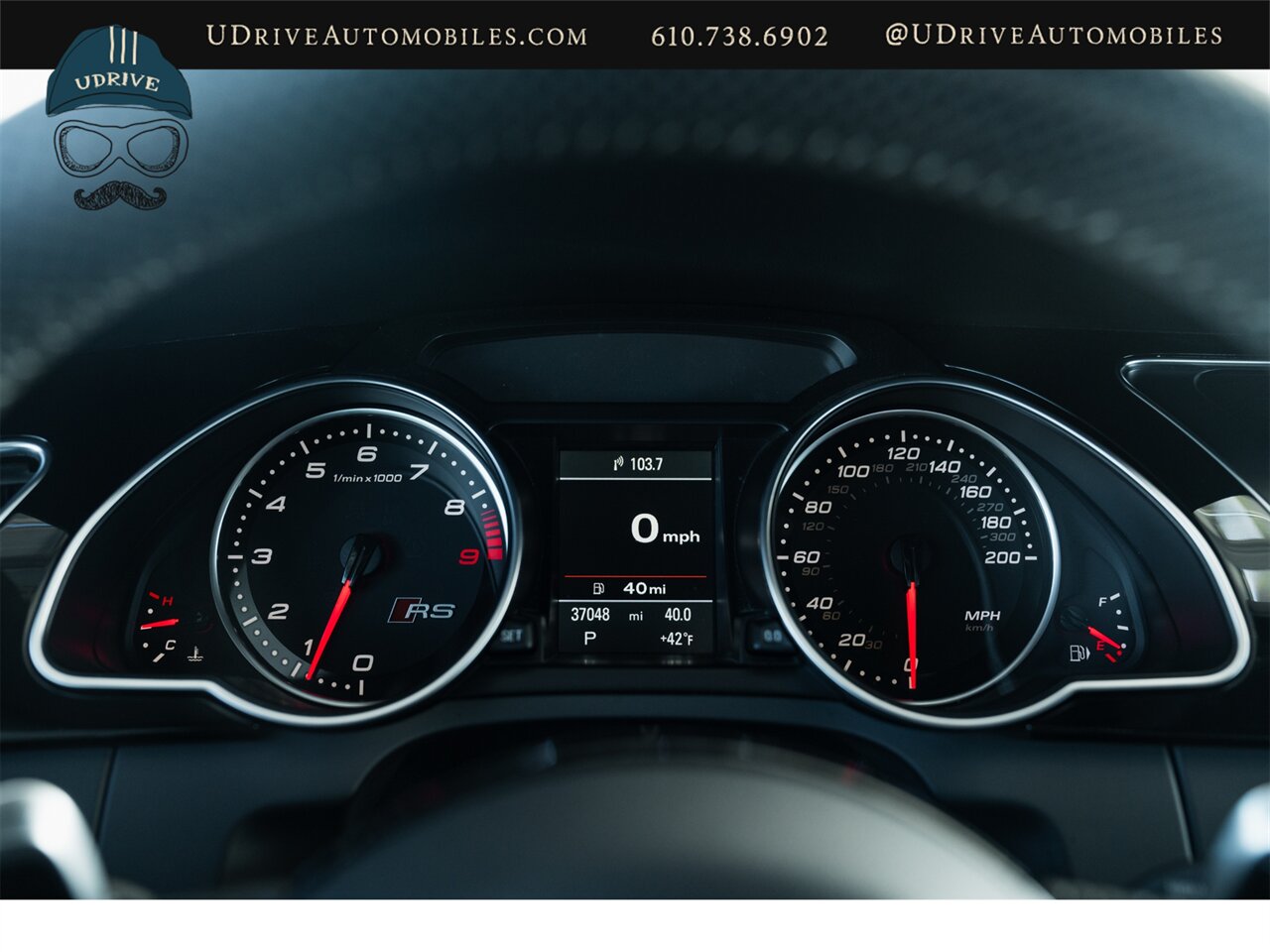 2015 Audi RS 5 4.2 quattro  Black Optics Package Rare Panther Black Crystal Effect - Photo 36 - West Chester, PA 19382