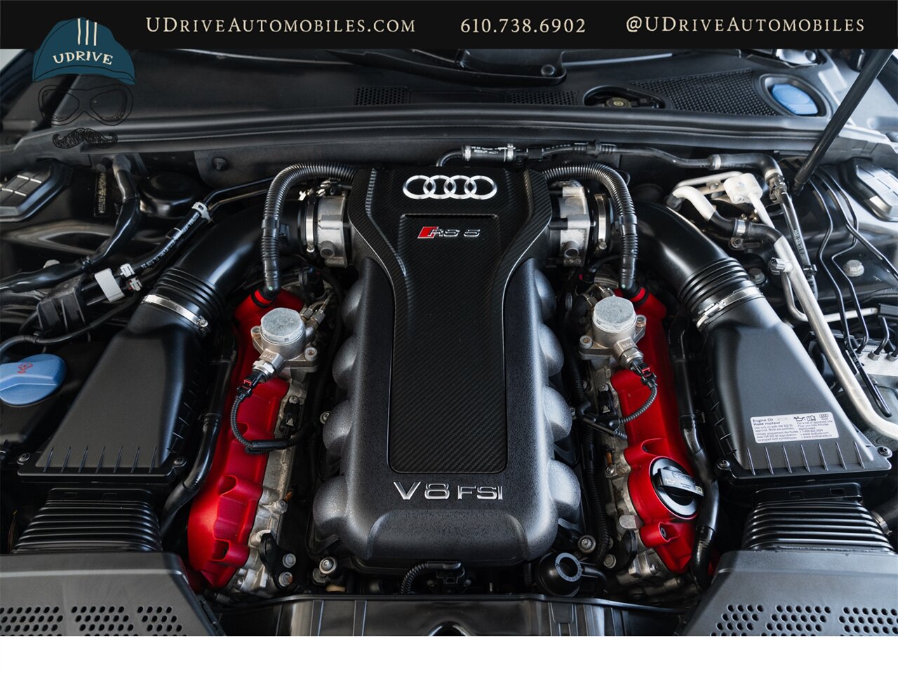 2015 Audi RS 5 4.2 quattro  Black Optics Package Rare Panther Black Crystal Effect - Photo 51 - West Chester, PA 19382