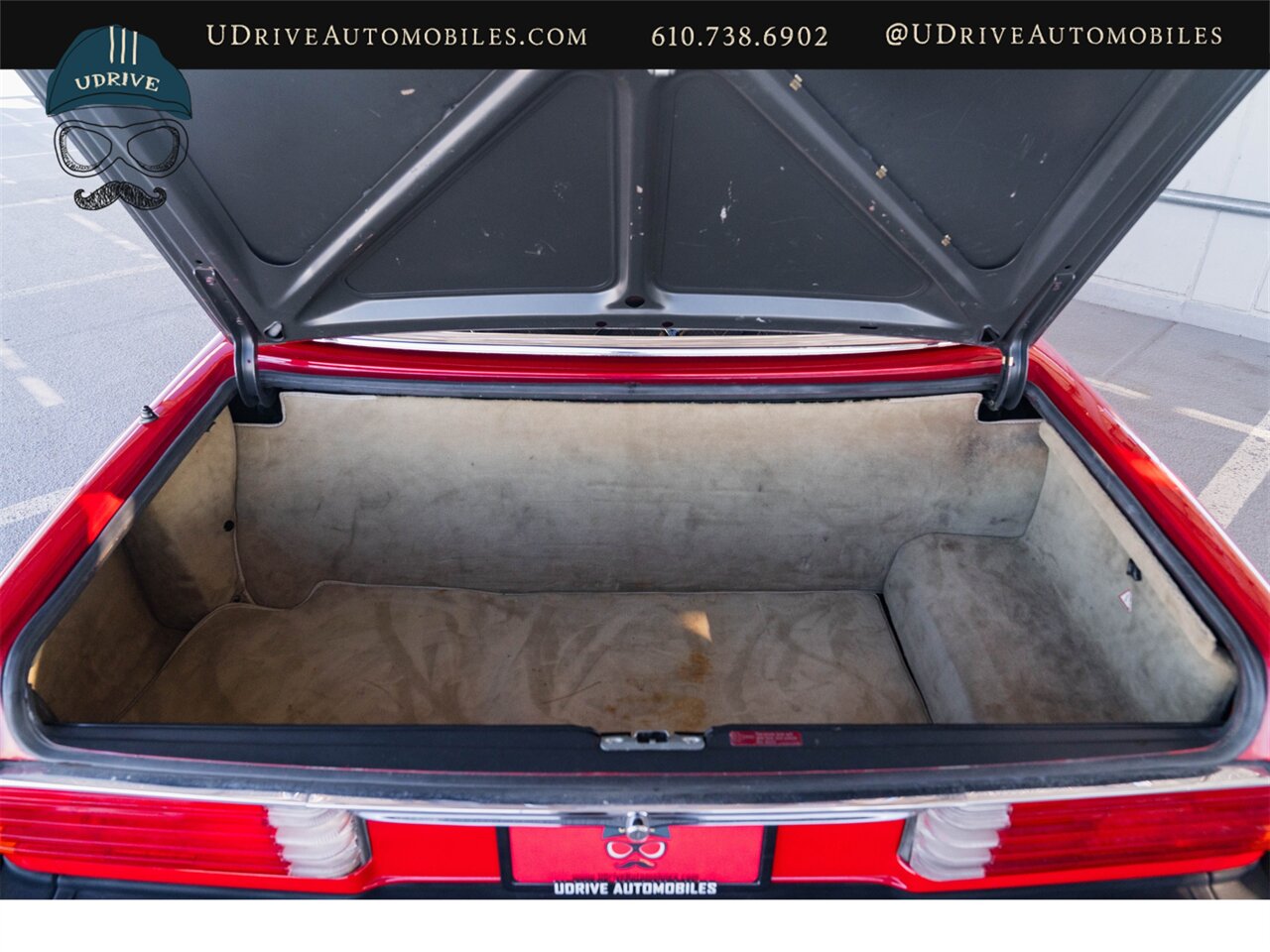 1988 Mercedes-Benz 560SL Signal Red Detailed Service History - Photo 80 - West Chester, PA 19382