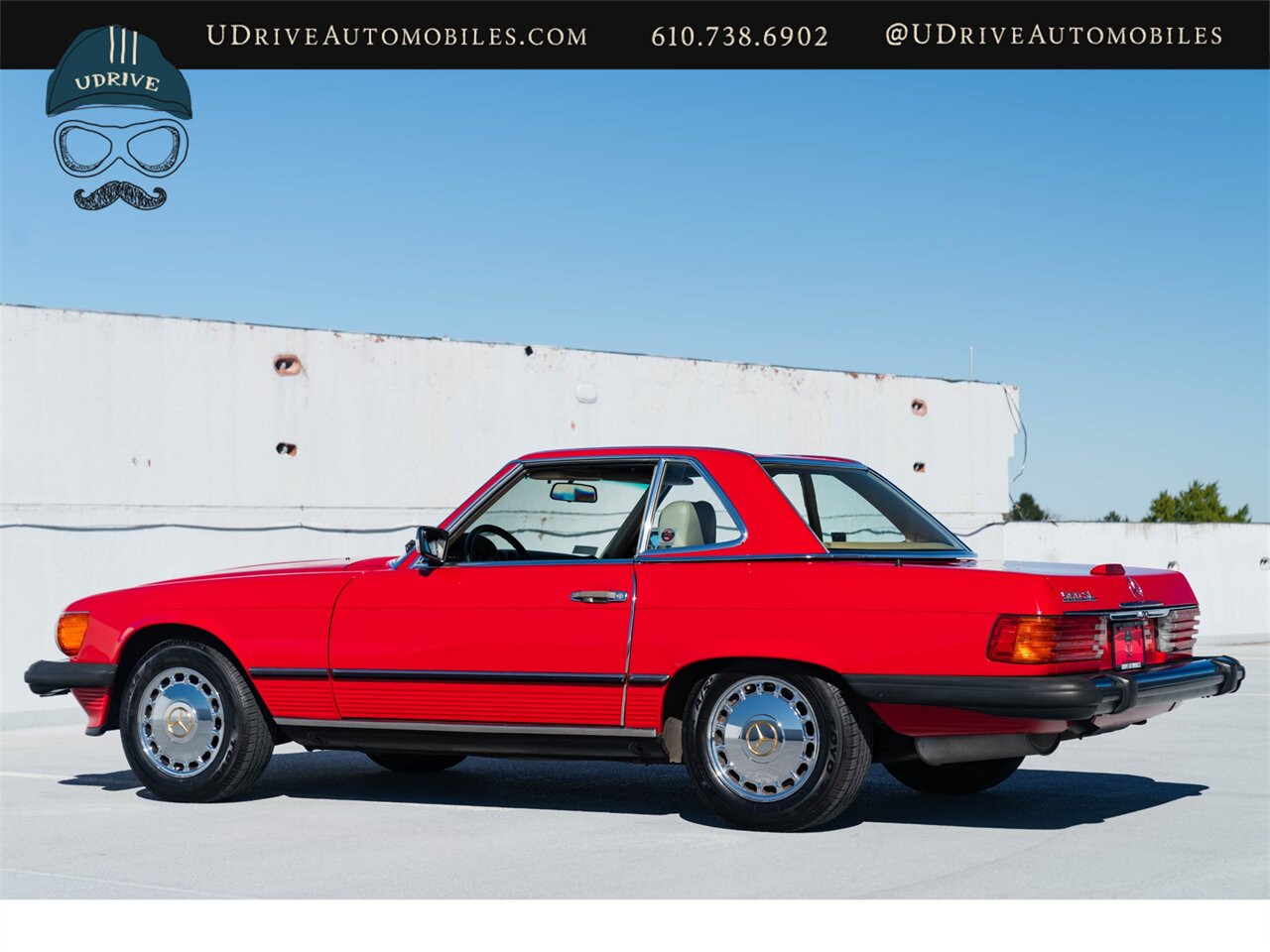 1988 Mercedes-Benz 560SL Signal Red Detailed Service History - Photo 37 - West Chester, PA 19382