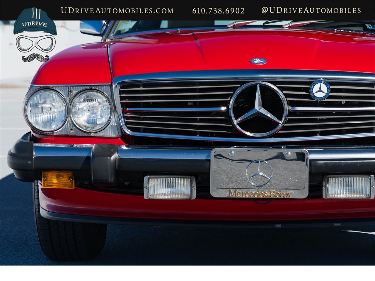 1988 Mercedes-Benz 560SL Signal Red Detailed Service History - Photo 24 - West Chester, PA 19382