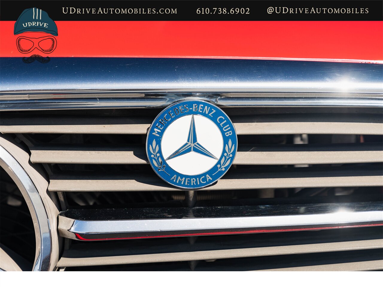 1988 Mercedes-Benz 560SL Signal Red Detailed Service History - Photo 23 - West Chester, PA 19382