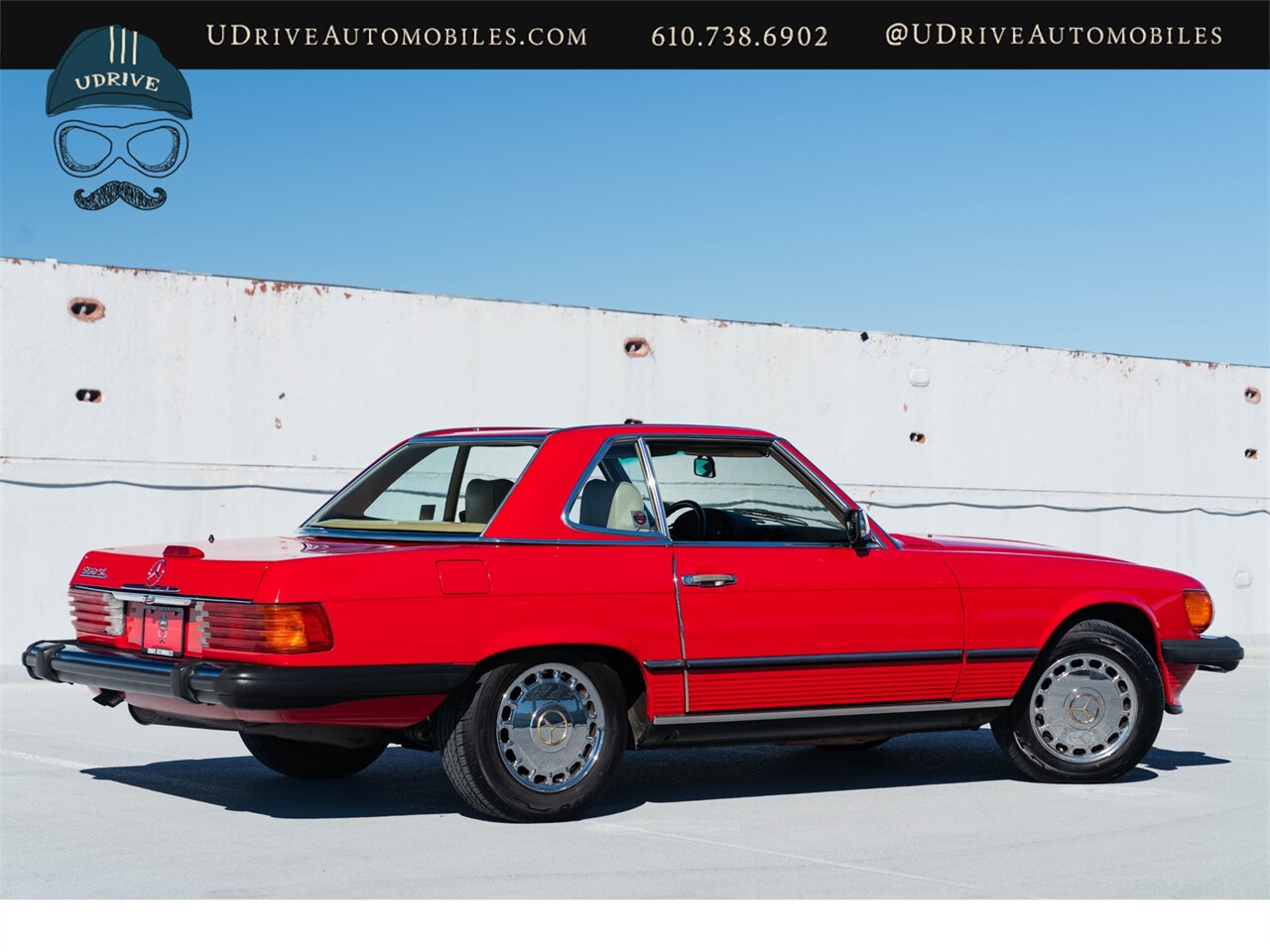 1988 Mercedes-Benz 560SL Signal Red Detailed Service History - Photo 2 - West Chester, PA 19382