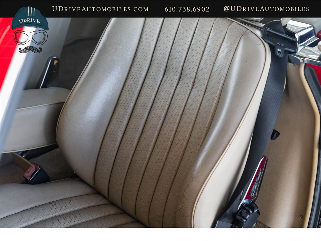 1988 Mercedes-Benz 560SL Signal Red Detailed Service History - Photo 43 - West Chester, PA 19382