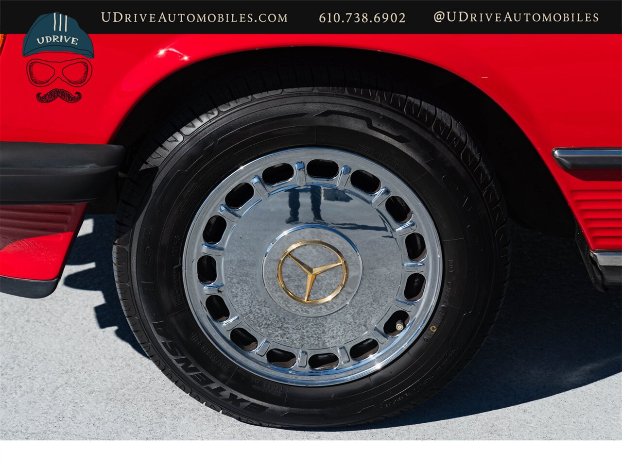 1988 Mercedes-Benz 560SL Signal Red Detailed Service History - Photo 88 - West Chester, PA 19382