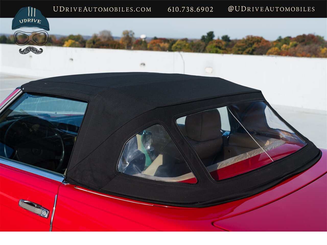 1988 Mercedes-Benz 560SL Signal Red Detailed Service History - Photo 96 - West Chester, PA 19382