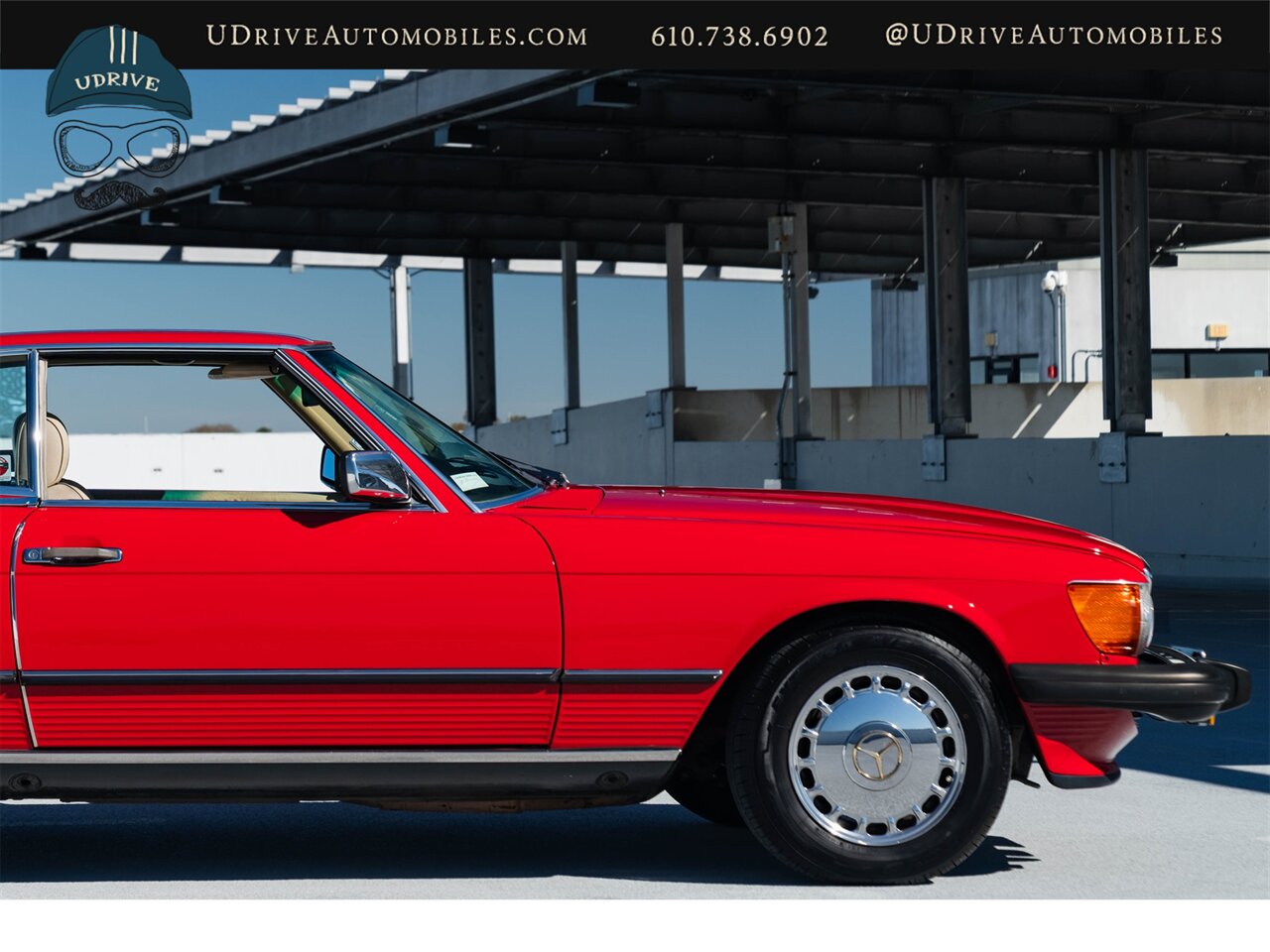 1988 Mercedes-Benz 560SL Signal Red Detailed Service History - Photo 28 - West Chester, PA 19382