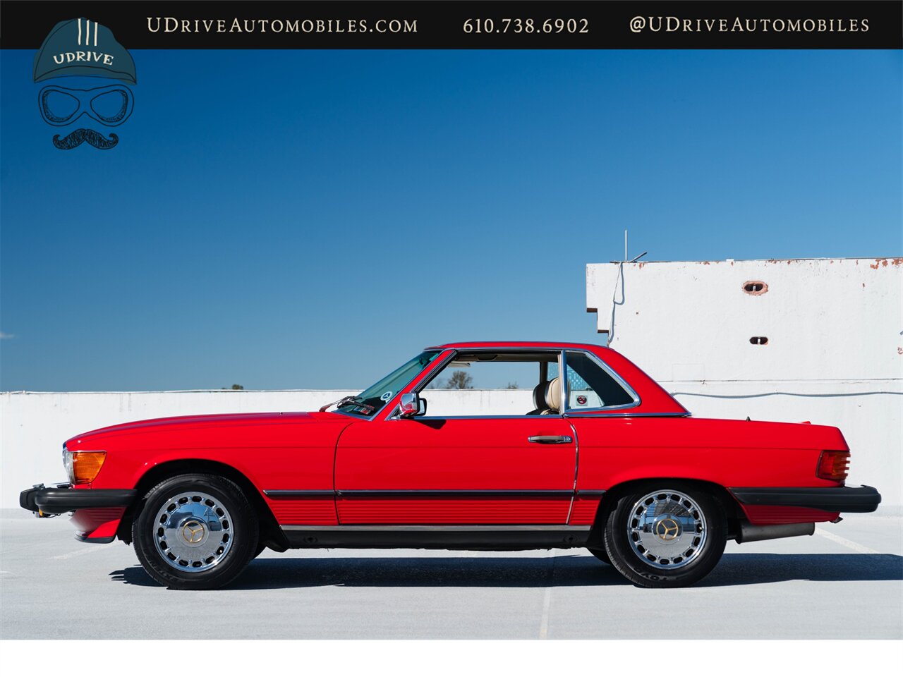 1988 Mercedes-Benz 560SL Signal Red Detailed Service History - Photo 14 - West Chester, PA 19382