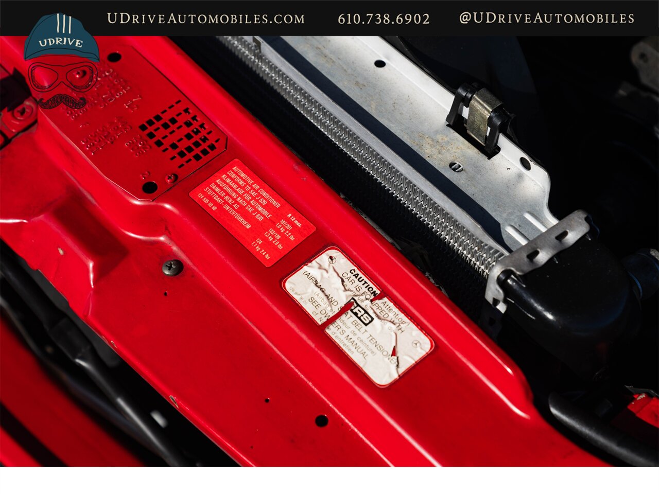 1988 Mercedes-Benz 560SL Signal Red Detailed Service History - Photo 77 - West Chester, PA 19382