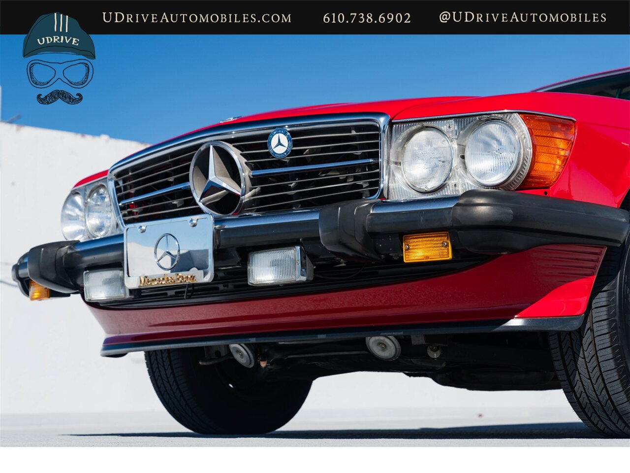 1988 Mercedes-Benz 560SL Signal Red Detailed Service History - Photo 19 - West Chester, PA 19382