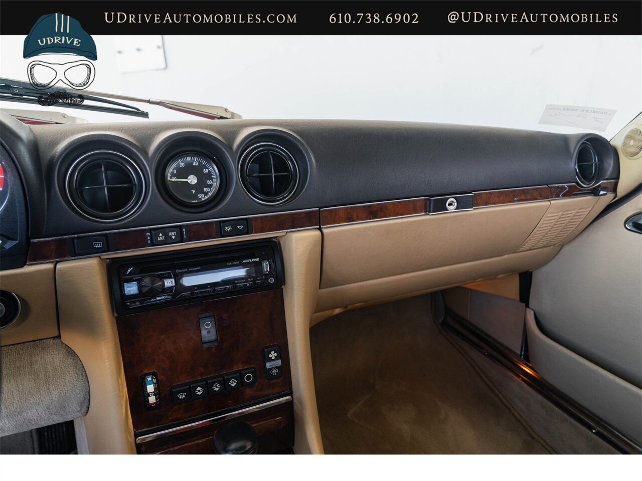 1988 Mercedes-Benz 560SL Signal Red Detailed Service History - Photo 55 - West Chester, PA 19382