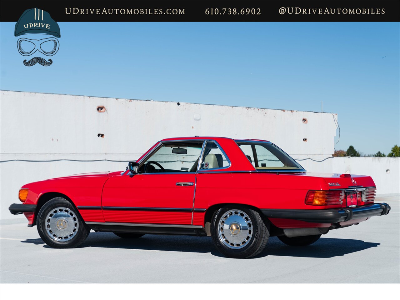 1988 Mercedes-Benz 560SL Signal Red Detailed Service History - Photo 3 - West Chester, PA 19382