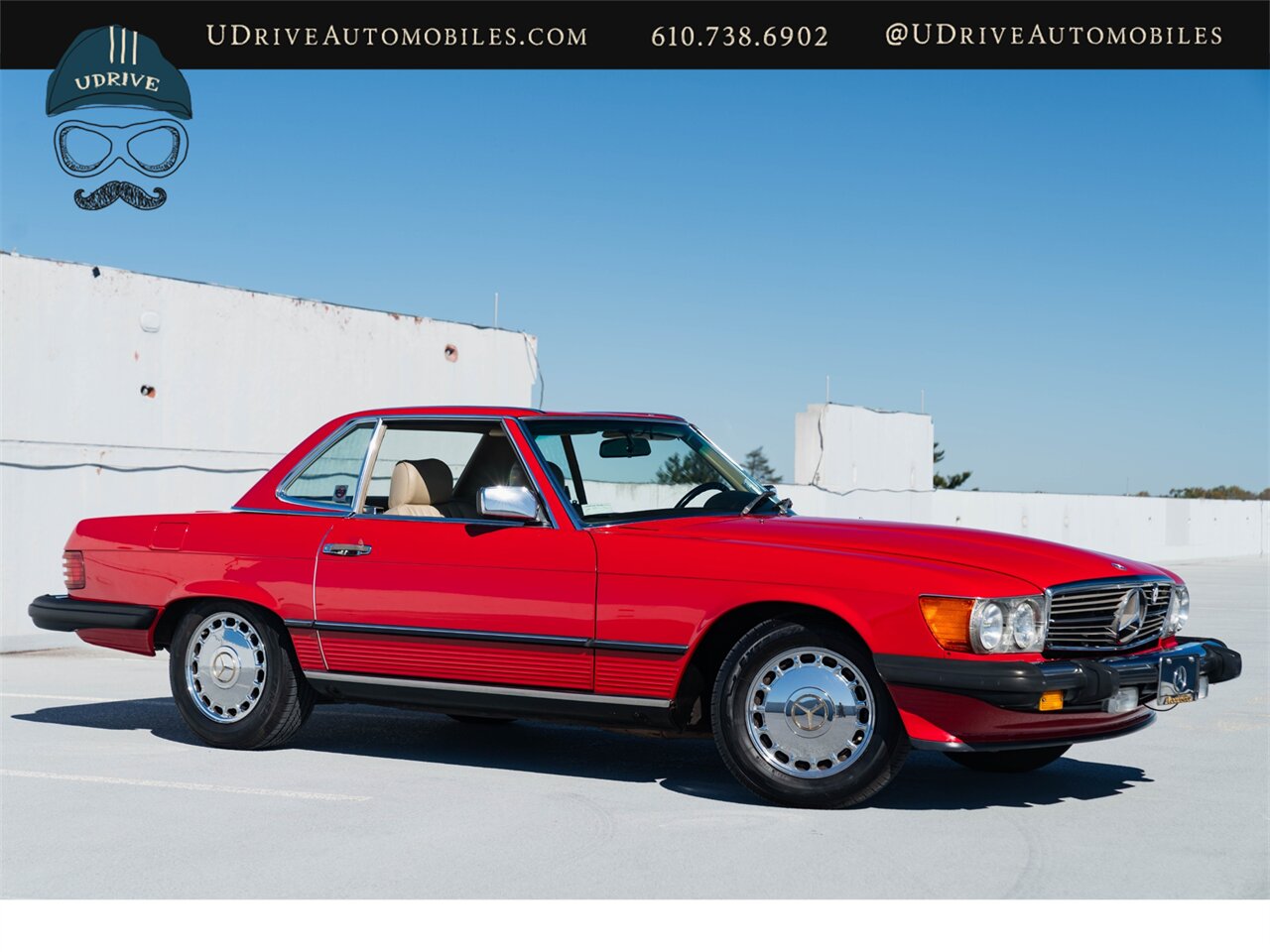 1988 Mercedes-Benz 560SL Signal Red Detailed Service History - Photo 4 - West Chester, PA 19382