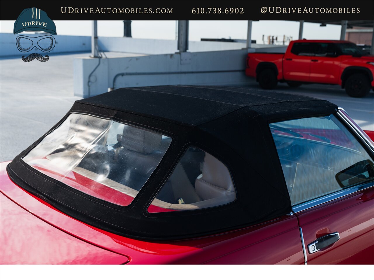 1988 Mercedes-Benz 560SL Signal Red Detailed Service History - Photo 98 - West Chester, PA 19382