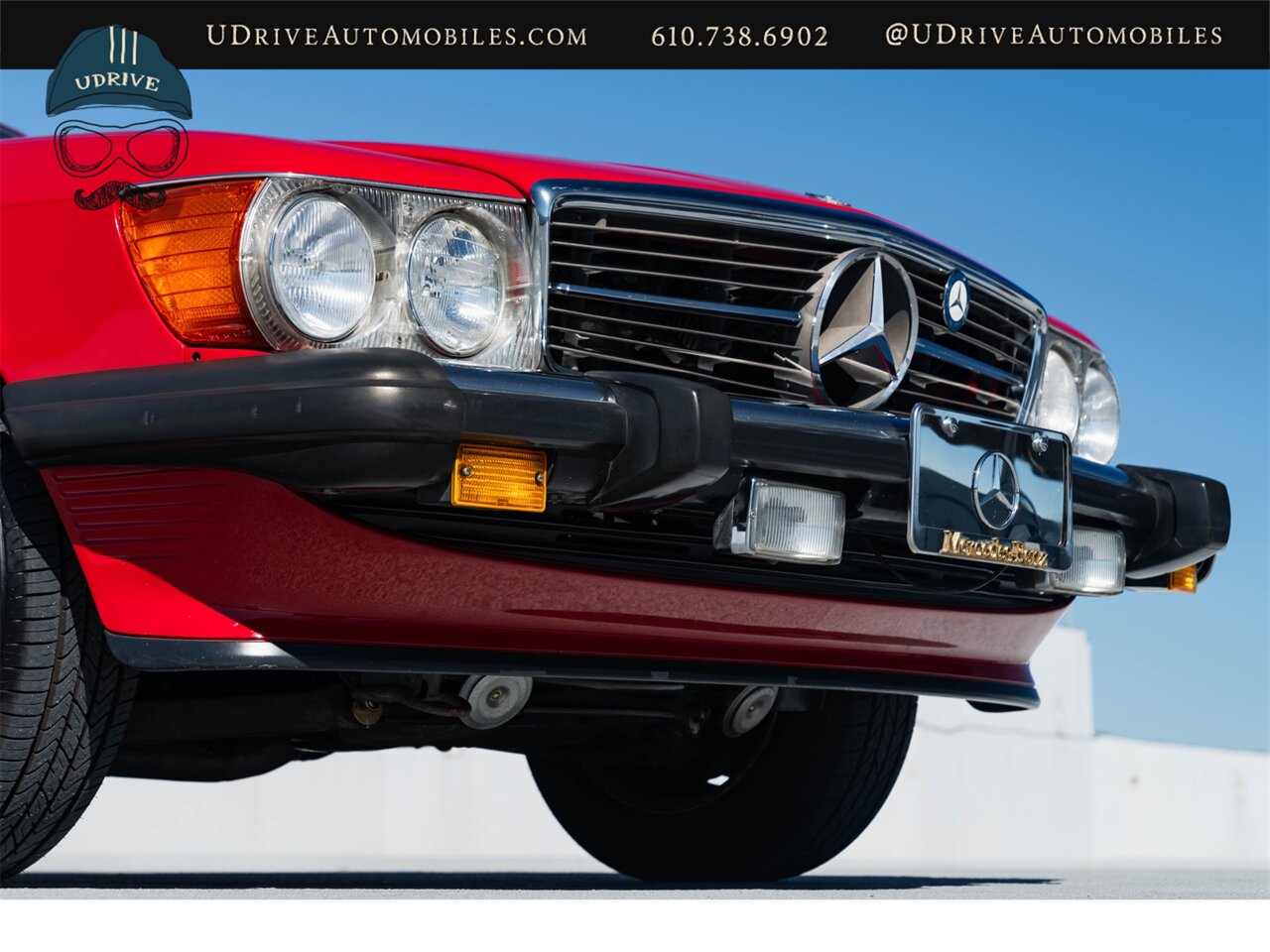 1988 Mercedes-Benz 560SL Signal Red Detailed Service History - Photo 25 - West Chester, PA 19382