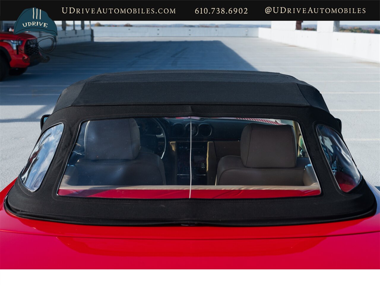 1988 Mercedes-Benz 560SL Signal Red Detailed Service History - Photo 97 - West Chester, PA 19382