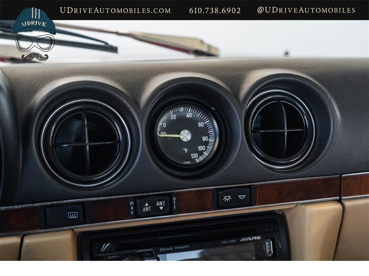 1988 Mercedes-Benz 560SL Signal Red Detailed Service History - Photo 56 - West Chester, PA 19382